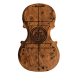 Millant Strad Violin Shaped Woodbox Rosin