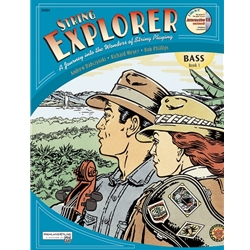String Explorer - Bass Book 1 with CD