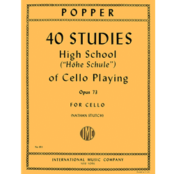 Popper - 40 Studies High School of Cello Playing Op. 73
